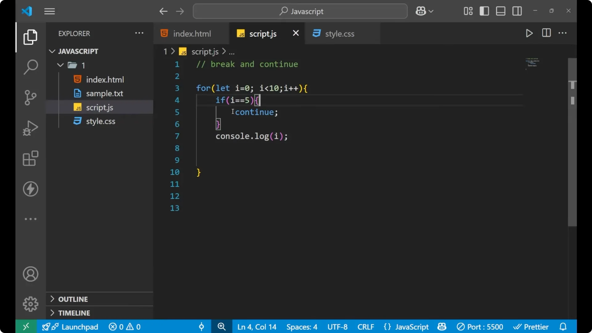 Mastering Break & Continue in JavaScript Loops: A Clear Guide 13