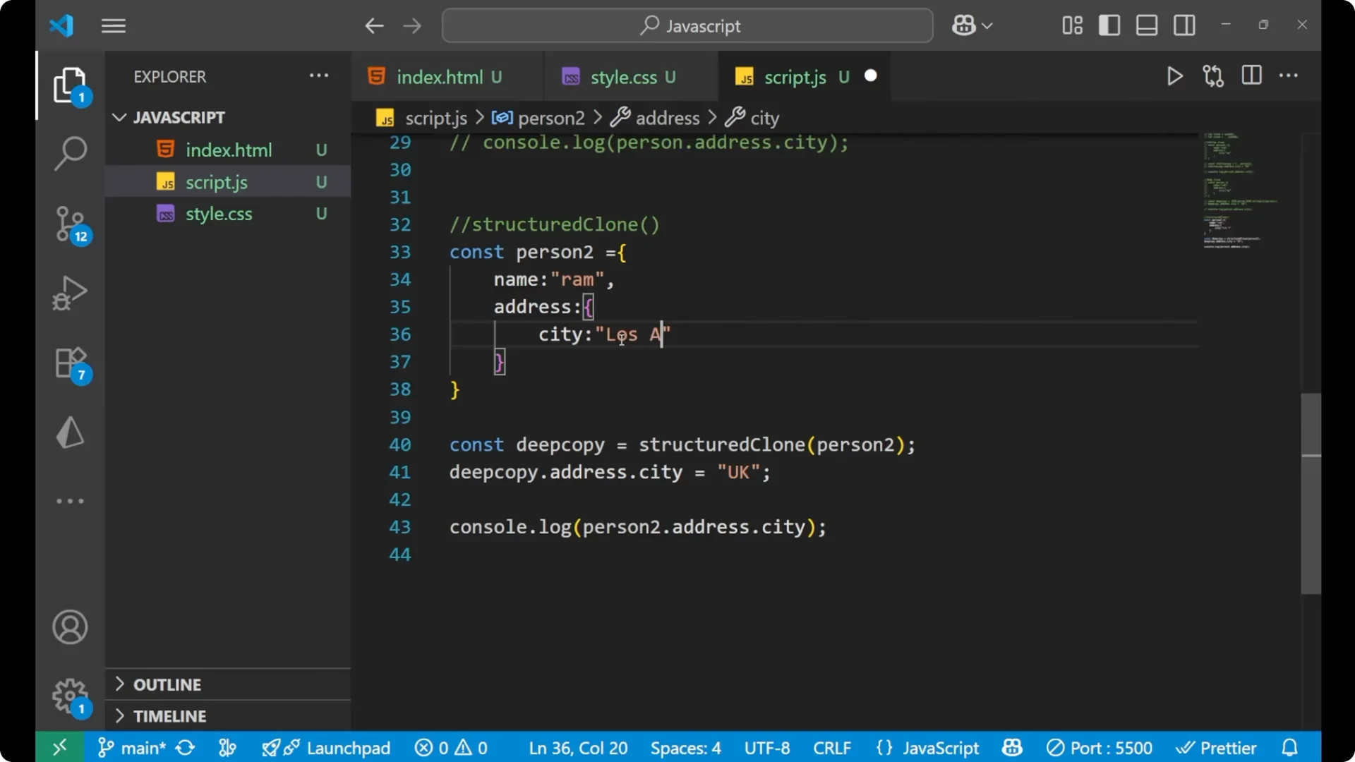 Mastering Deep Cloning in JavaScript: JSON, StructuredClone & More  14