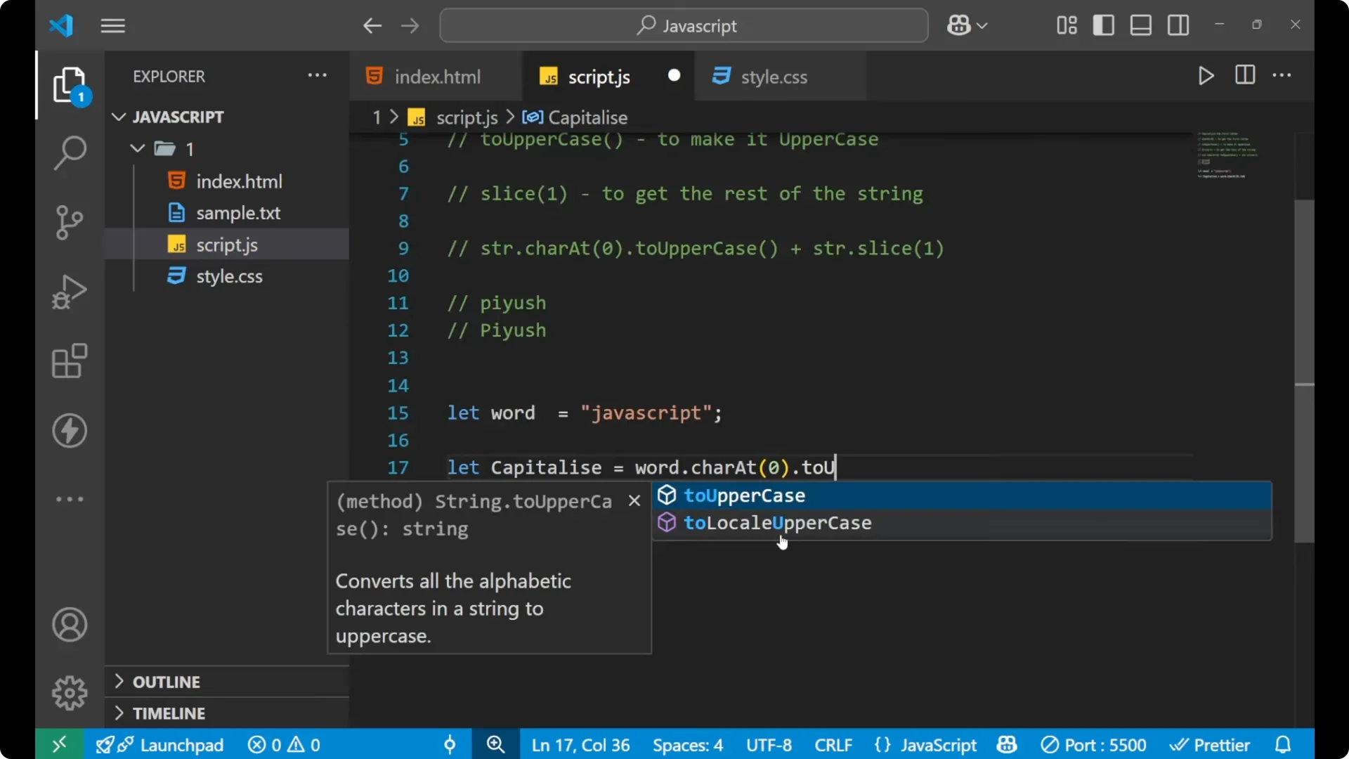 Mastering JavaScript: Capitalize the First Letter Easily 12