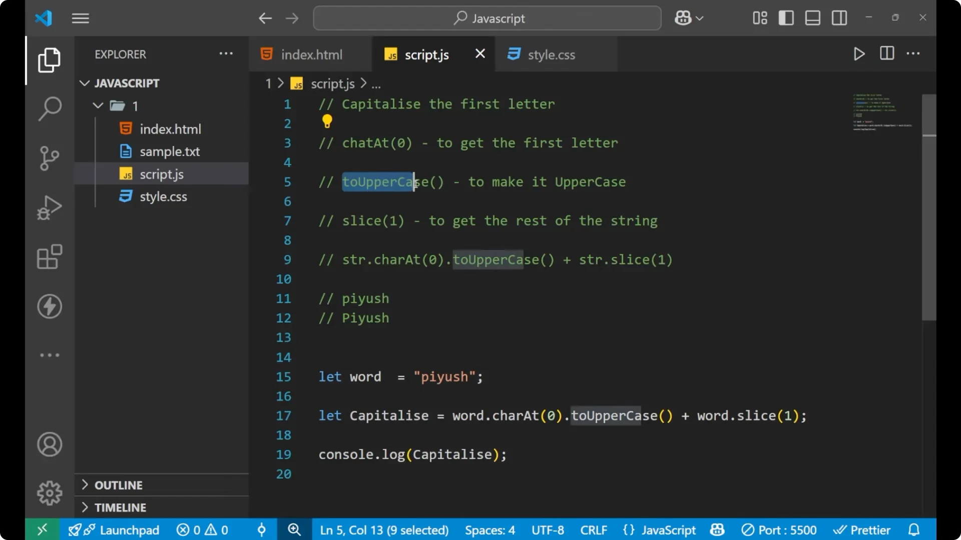 Mastering JavaScript: Capitalize the First Letter Easily 16