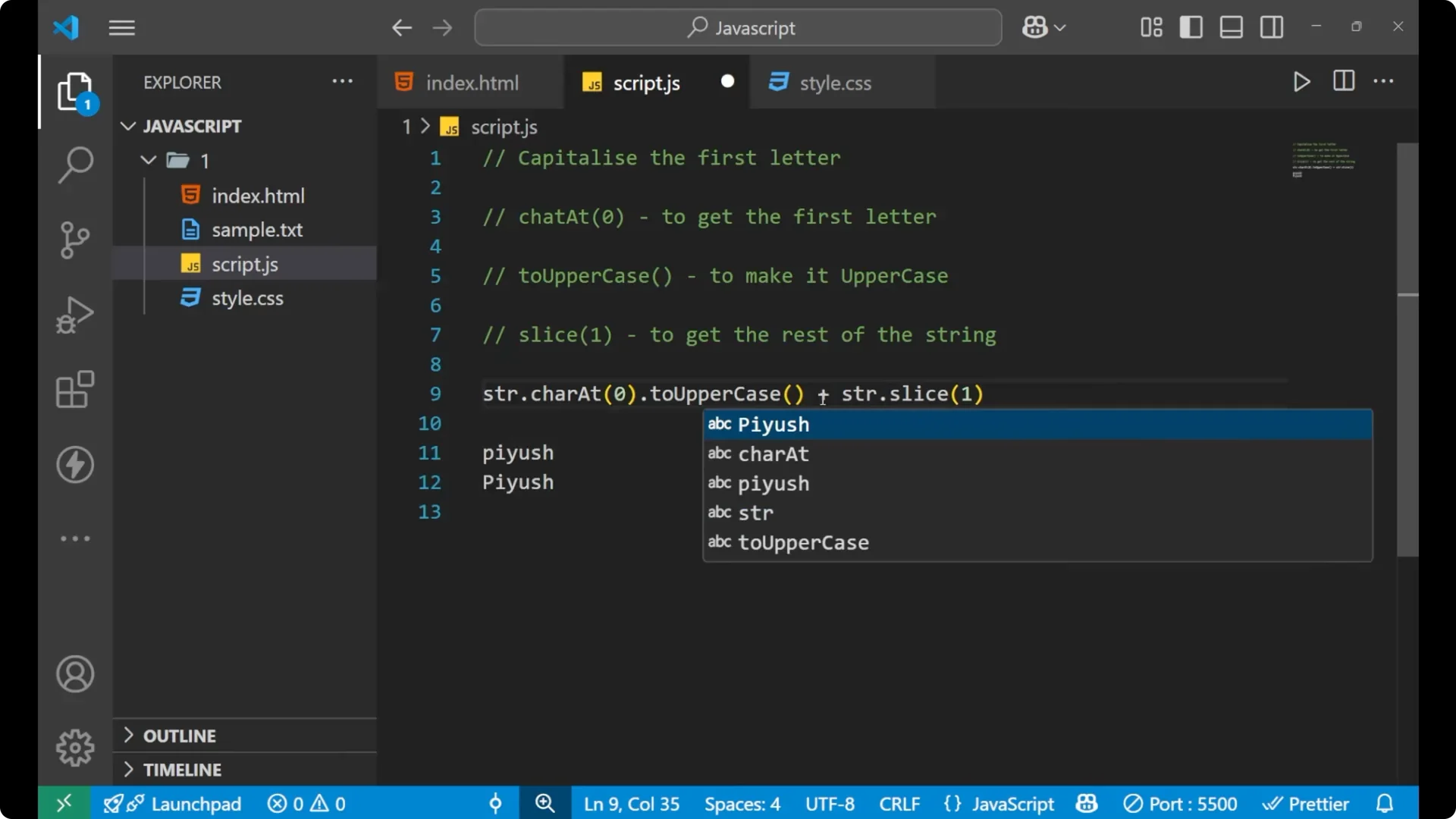 Mastering JavaScript: Capitalize the First Letter Easily  8