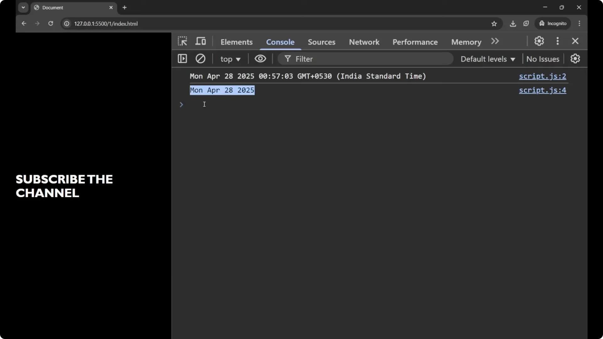 Mastering JavaScript: How to Get the Current Date & Time  10