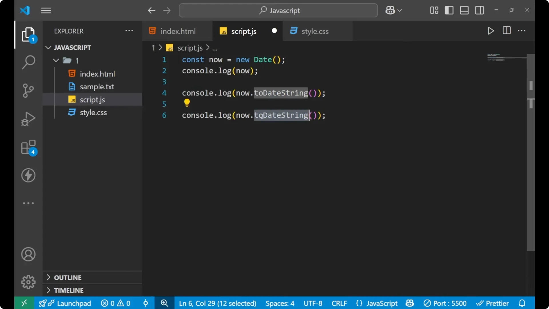 Mastering JavaScript: How to Get the Current Date & Time  12