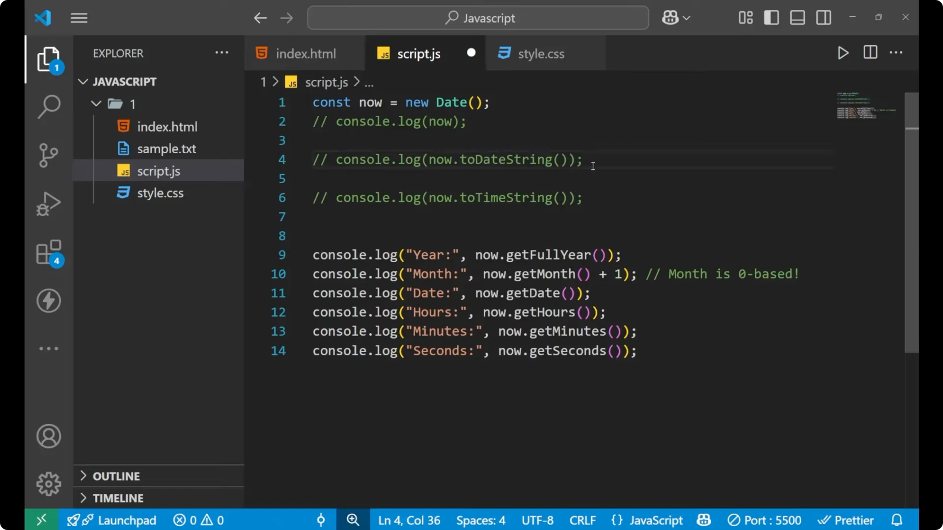 Mastering JavaScript: How to Get the Current Date & Time  18