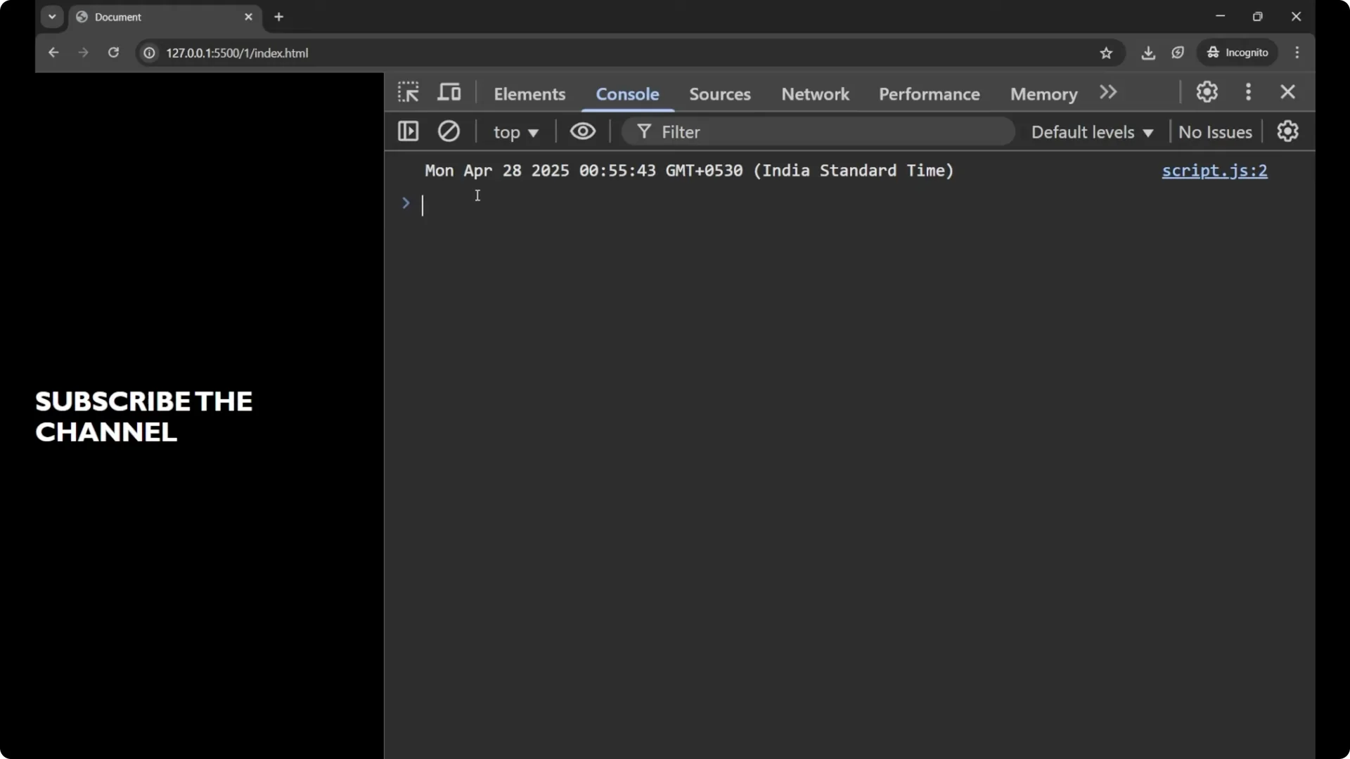 Mastering JavaScript: How to Get the Current Date & Time  6
