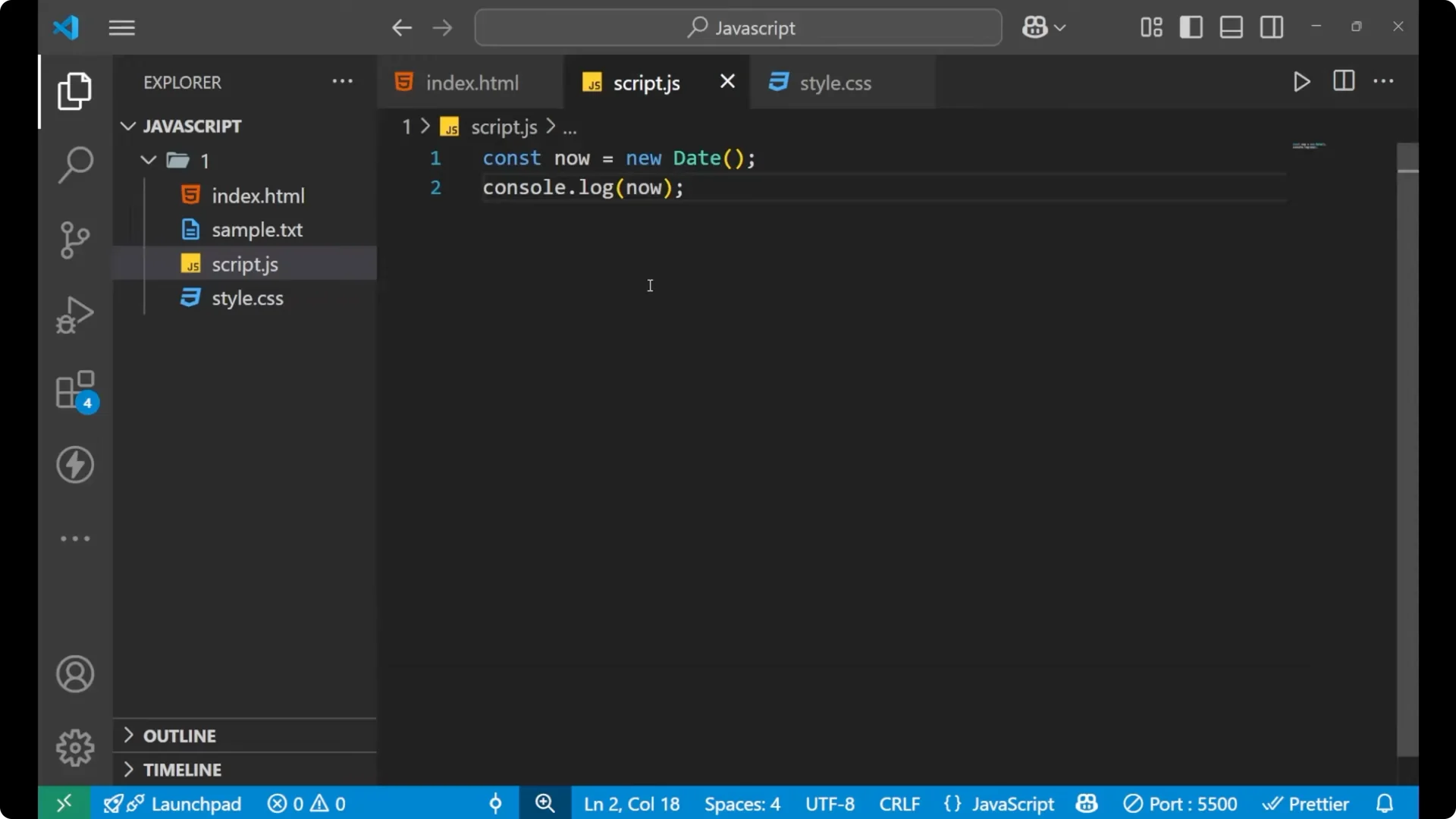 Mastering JavaScript: How to Get the Current Date & Time  7