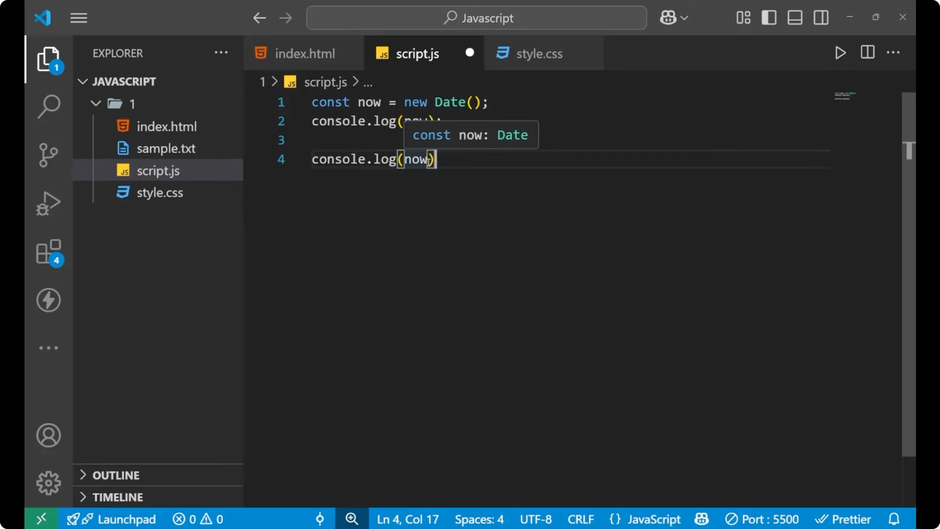 Mastering JavaScript: How to Get the Current Date & Time  8