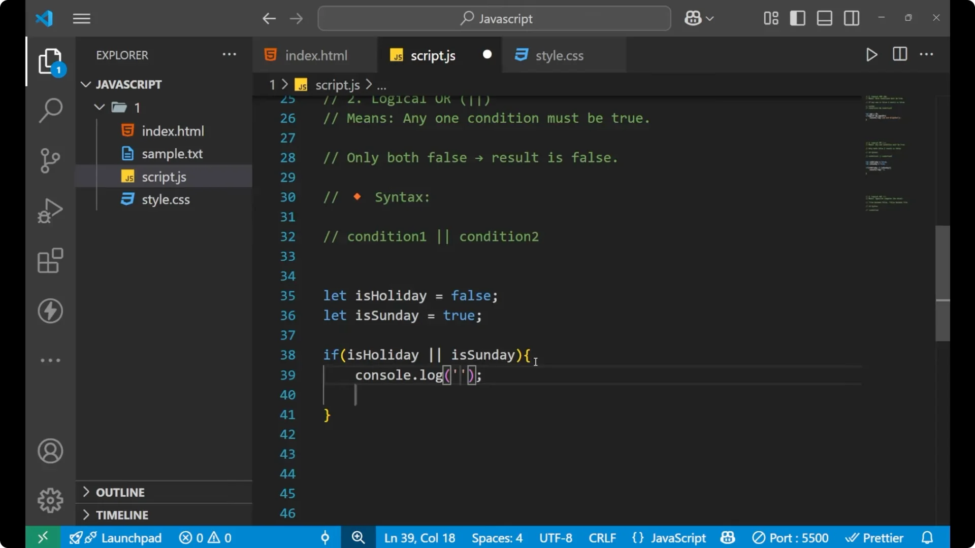 Mastering JavaScript Logical Operators: &&, ||, and ! Explained 15