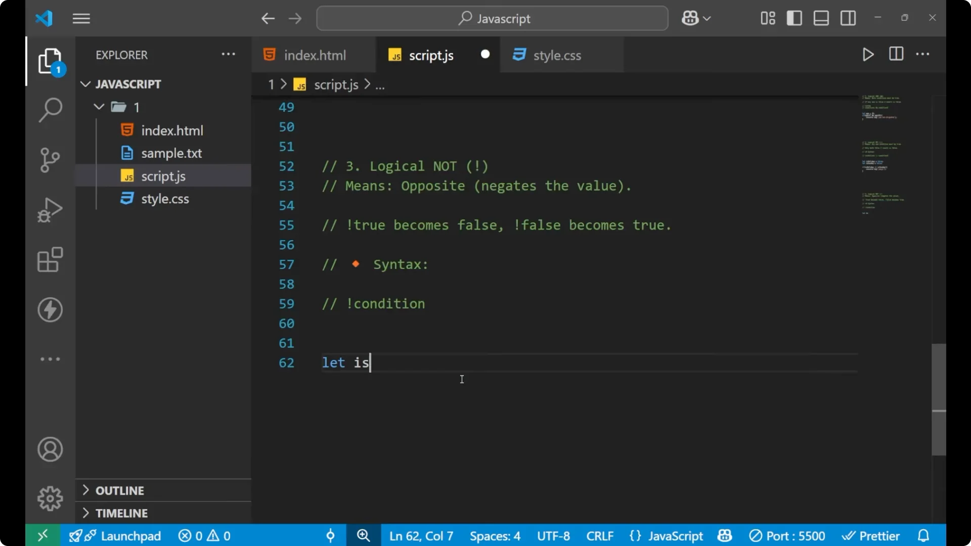 Mastering JavaScript Logical Operators: &&, ||, and ! Explained  18