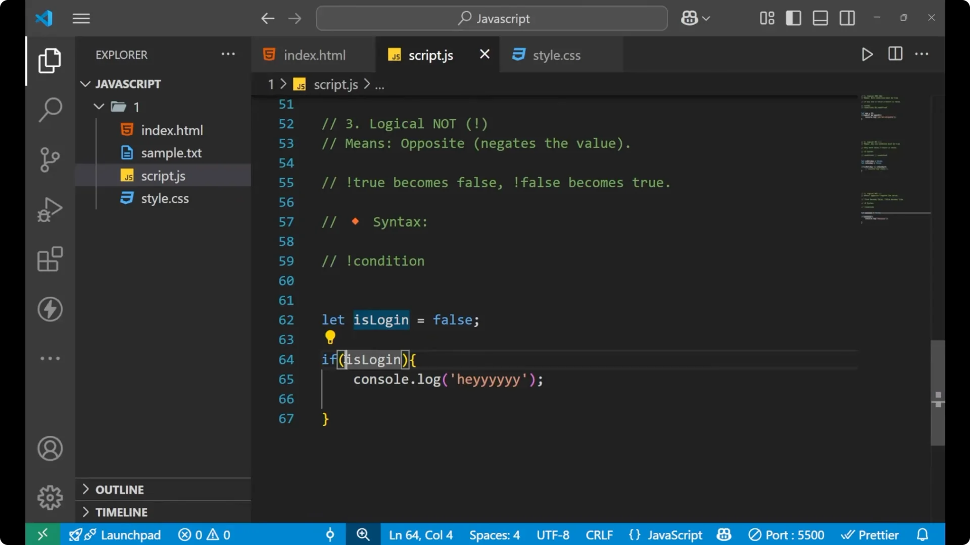 Mastering JavaScript Logical Operators: &&, ||, and ! Explained 23
