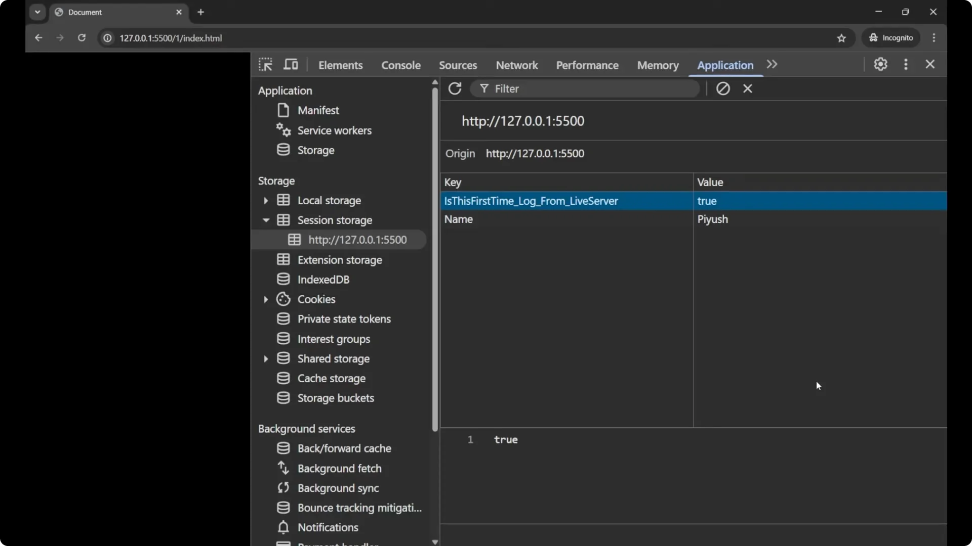 Mastering Session Storage in JavaScript: Store Temporary Browser Data  6