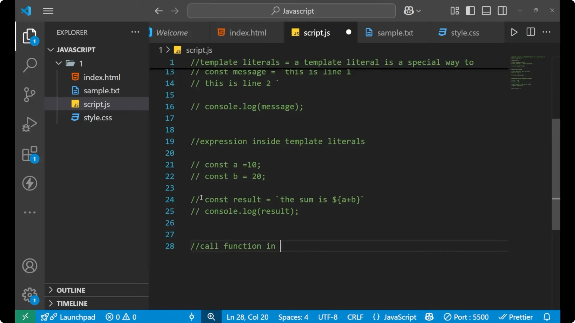 Mastering Template Literals: A Simple JavaScript Guide 14