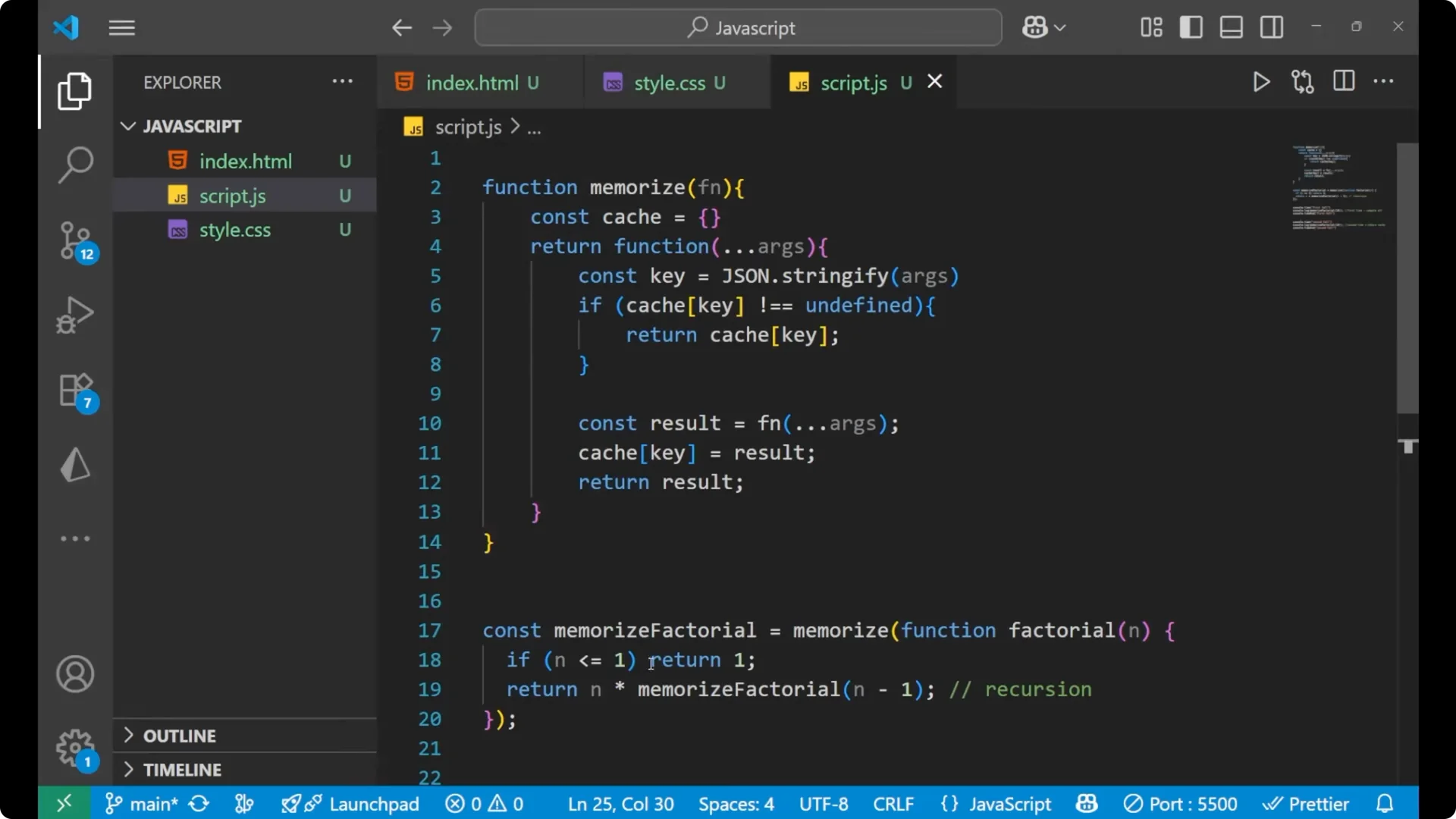 Memoize JavaScript Functions to Boost Performance and Optimize Code 12