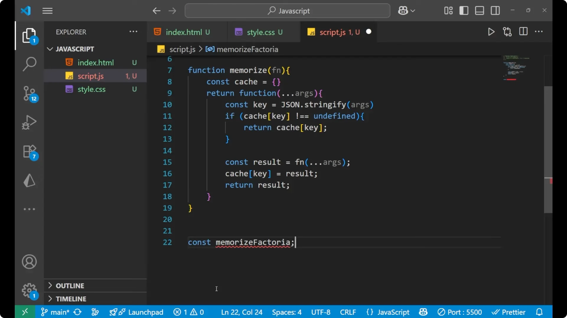 Memoize JavaScript Functions to Boost Performance and Optimize Code 7