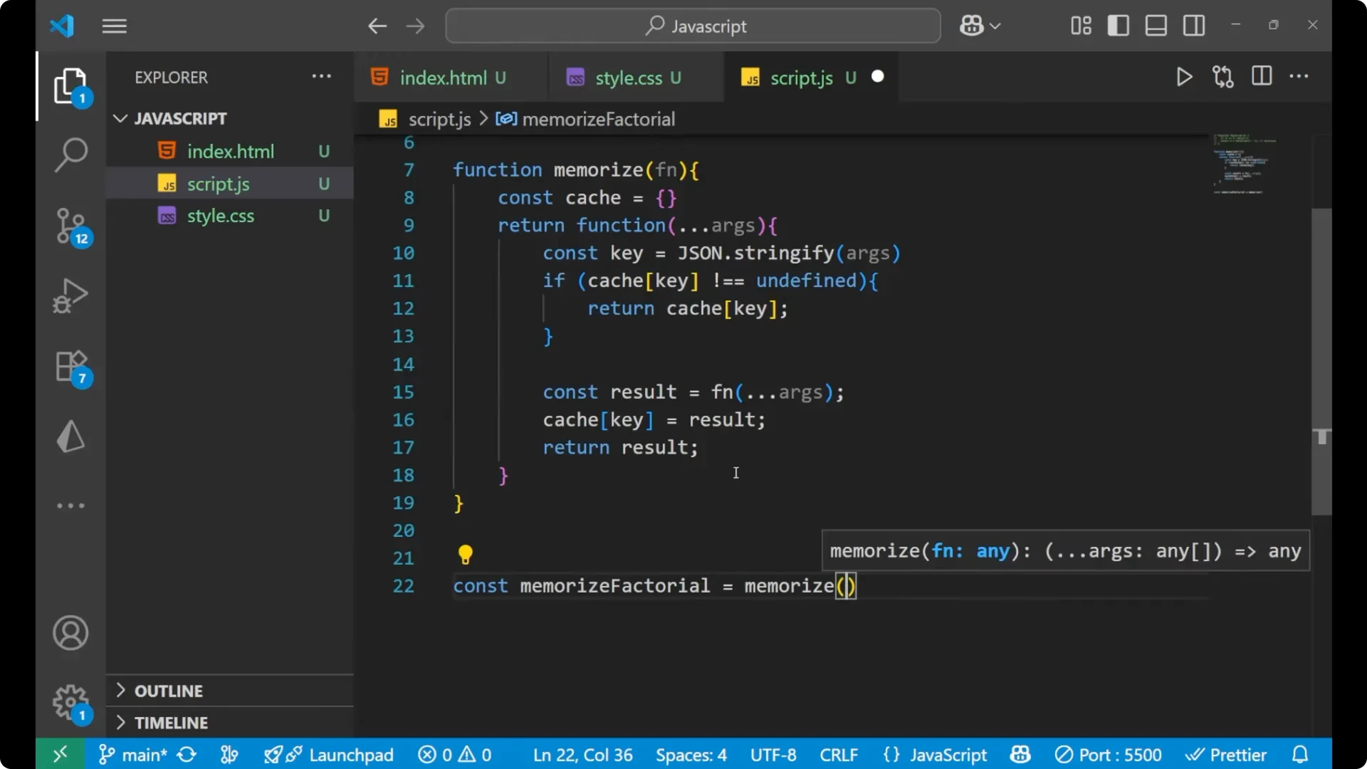Memoize JavaScript Functions to Boost Performance and Optimize Code 9