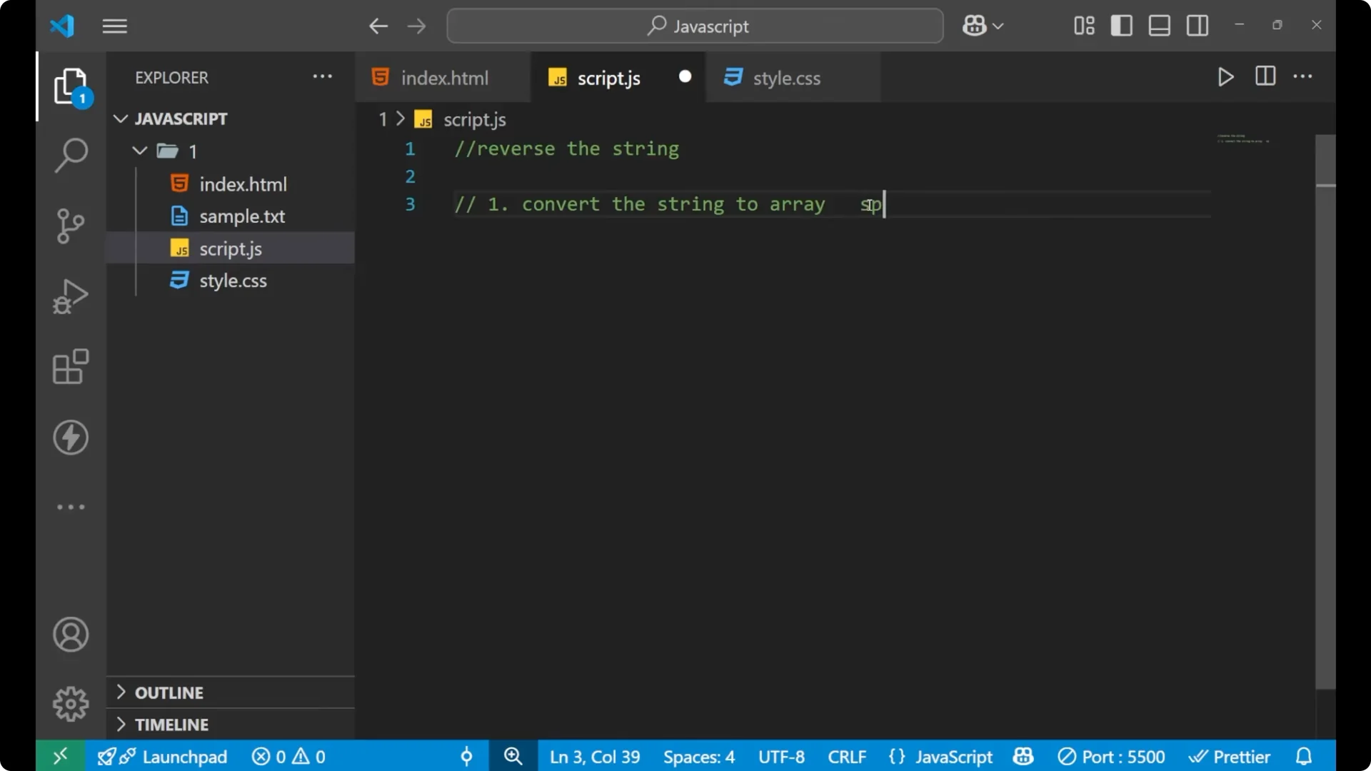 Simple Steps to Reverse a String in JavaScript Explained  1