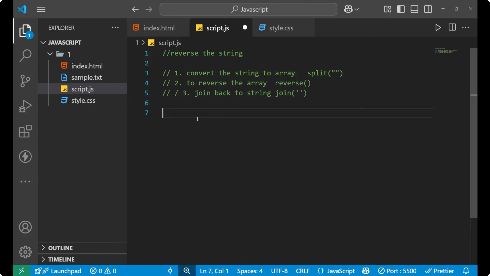 Simple Steps to Reverse a String in JavaScript Explained  4