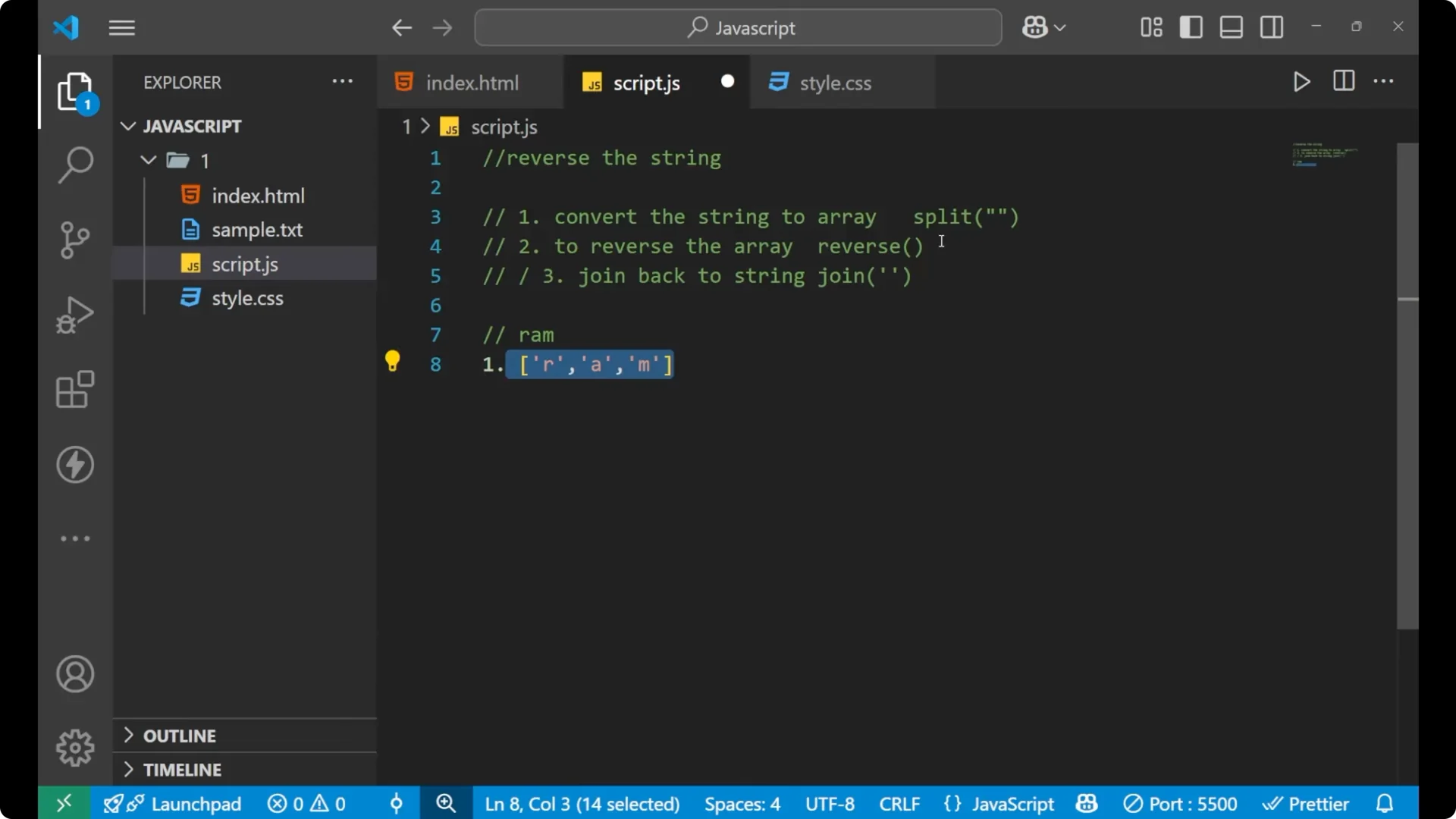 Simple Steps to Reverse a String in JavaScript Explained  5
