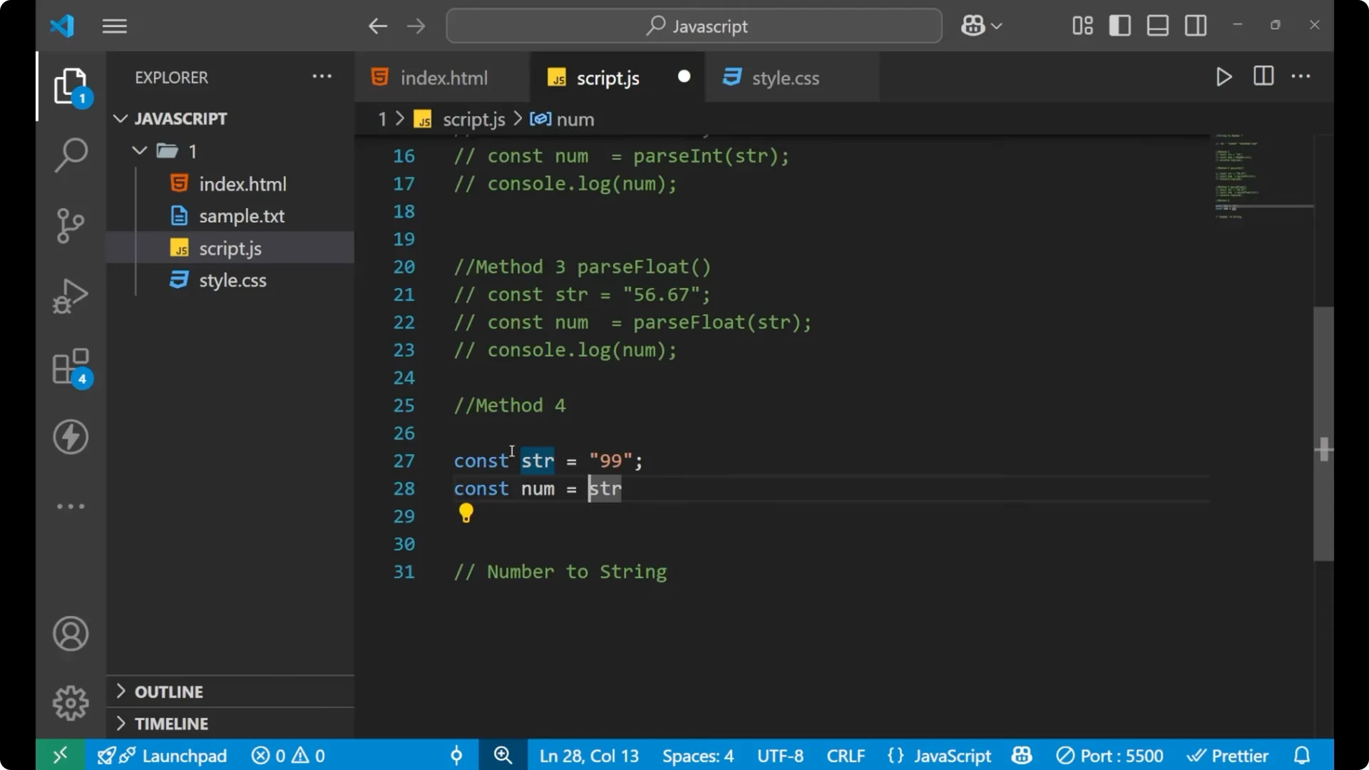 Simple Ways to Convert Strings and Numbers in JavaScript  19