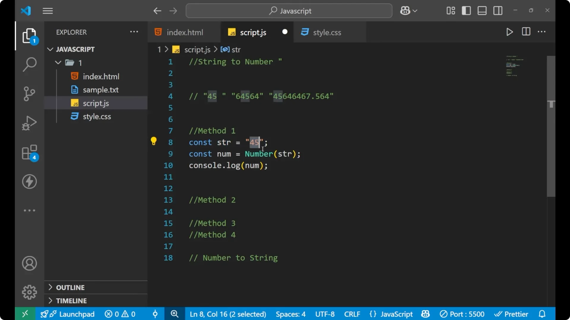Simple Ways to Convert Strings and Numbers in JavaScript  4