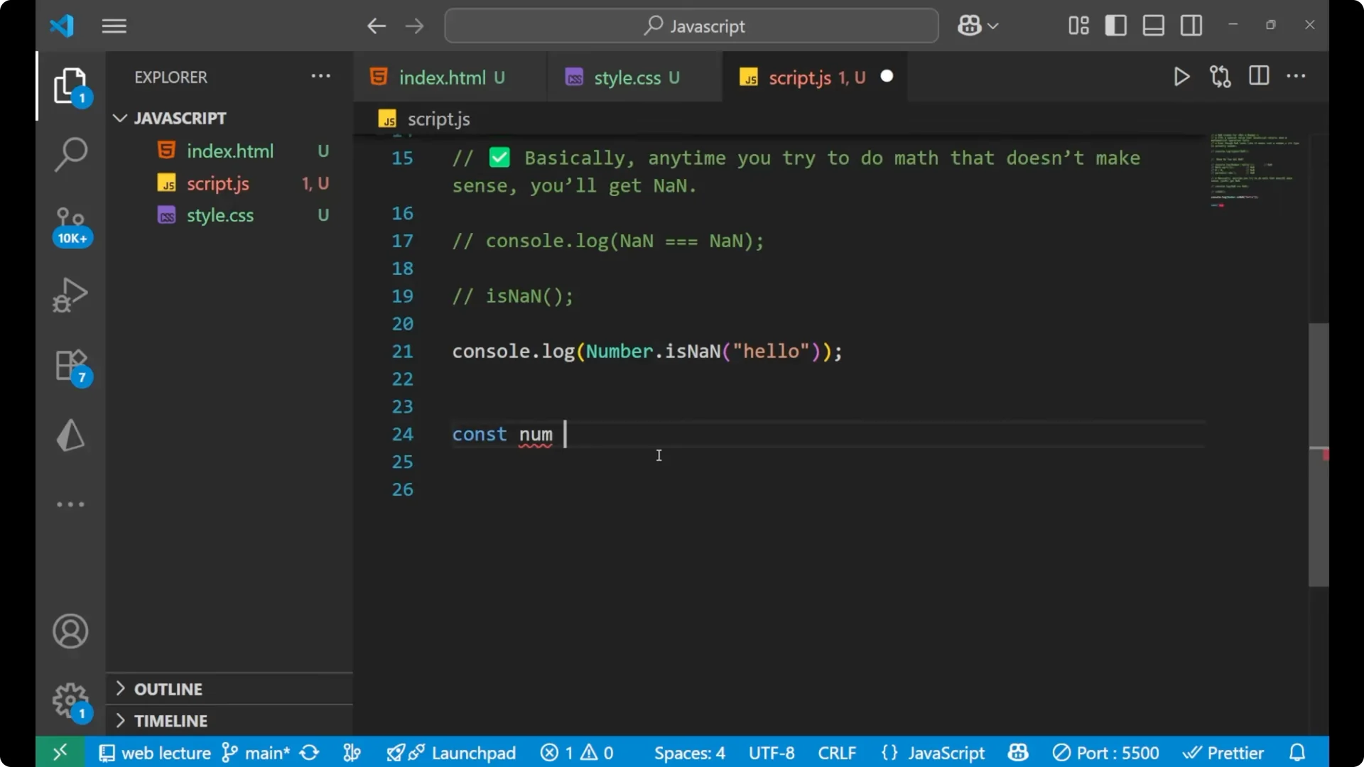 Understanding NaN in JavaScript: How to Detect and Fix It 14