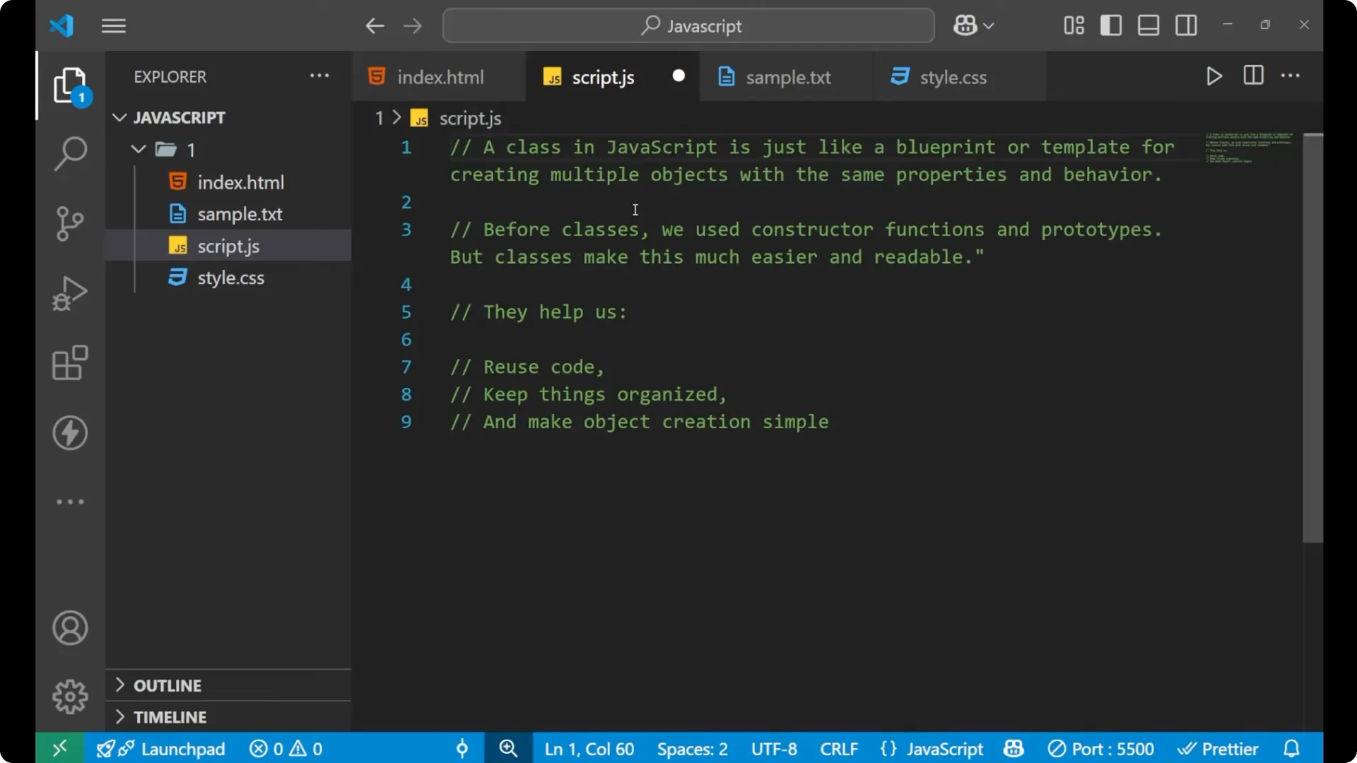 Mastering JavaScript Classes: A Beginner’s ES6 OOP Guide  1