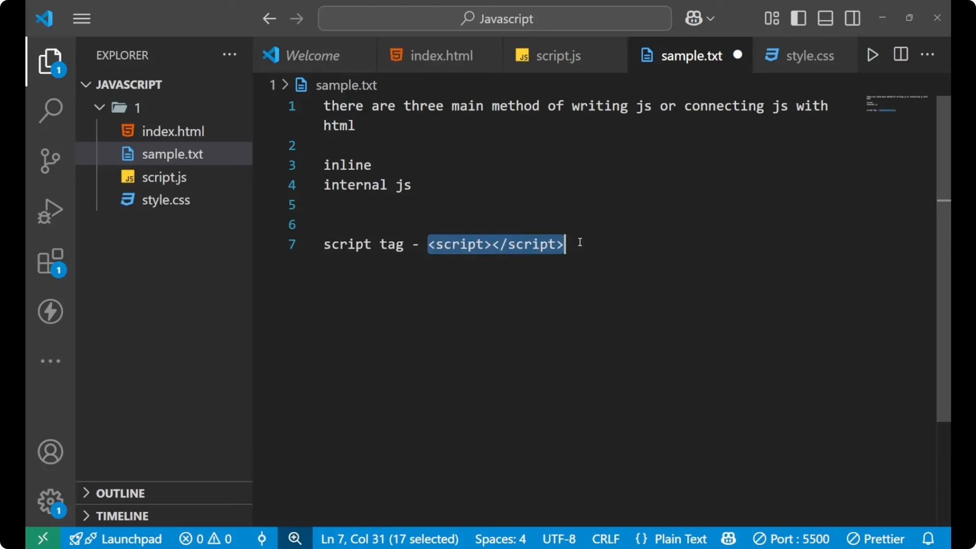 Mastering JavaScript Integration: Adding Scripts to HTML Explained  11