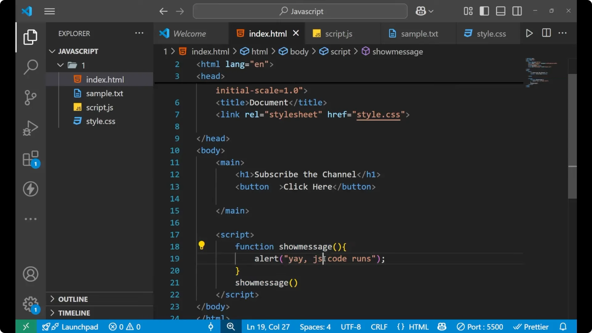 Mastering JavaScript Integration: Adding Scripts to HTML Explained  15