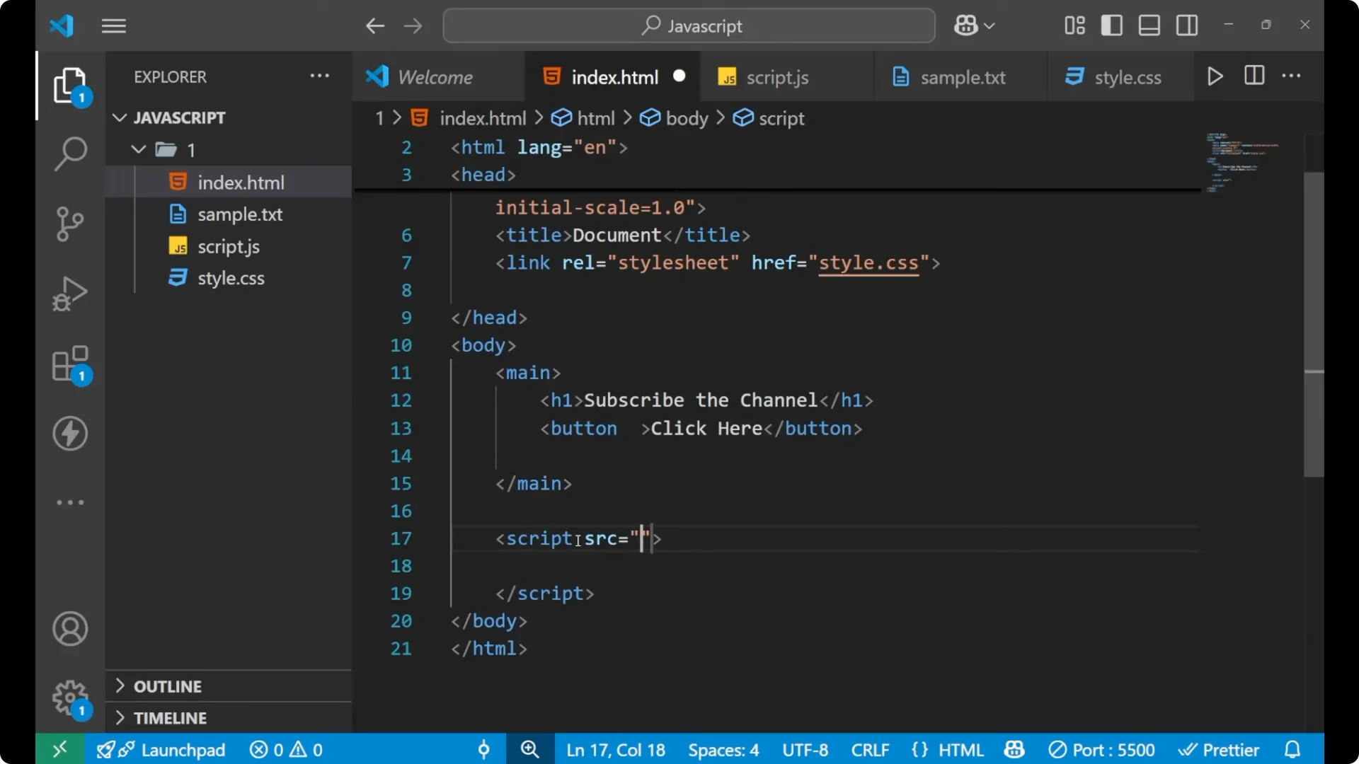 Mastering JavaScript Integration: Adding Scripts to HTML Explained  18