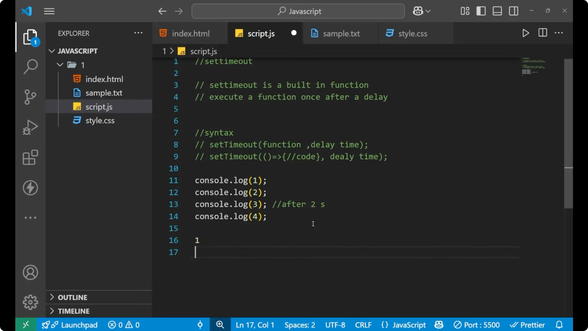 Mastering setTimeout in JavaScript: Effective Delays and Timers  14