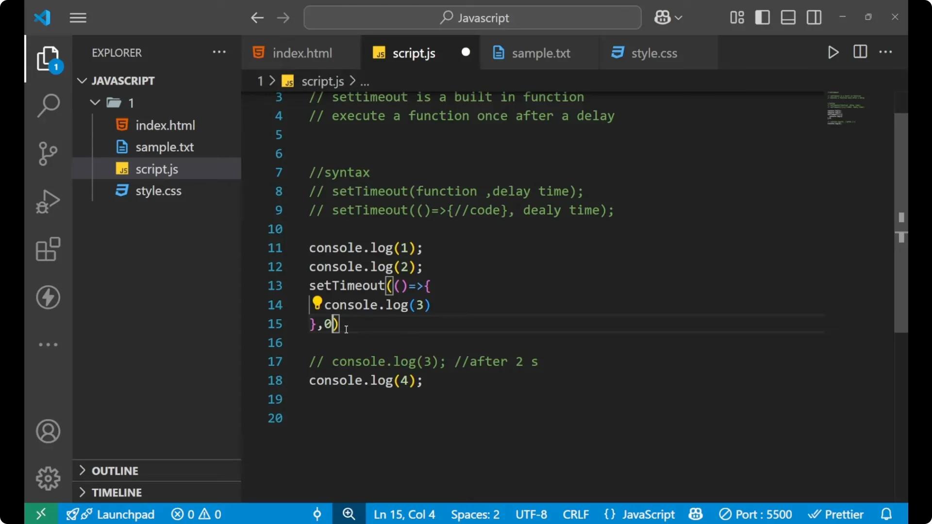 Mastering setTimeout in JavaScript: Effective Delays and Timers  18