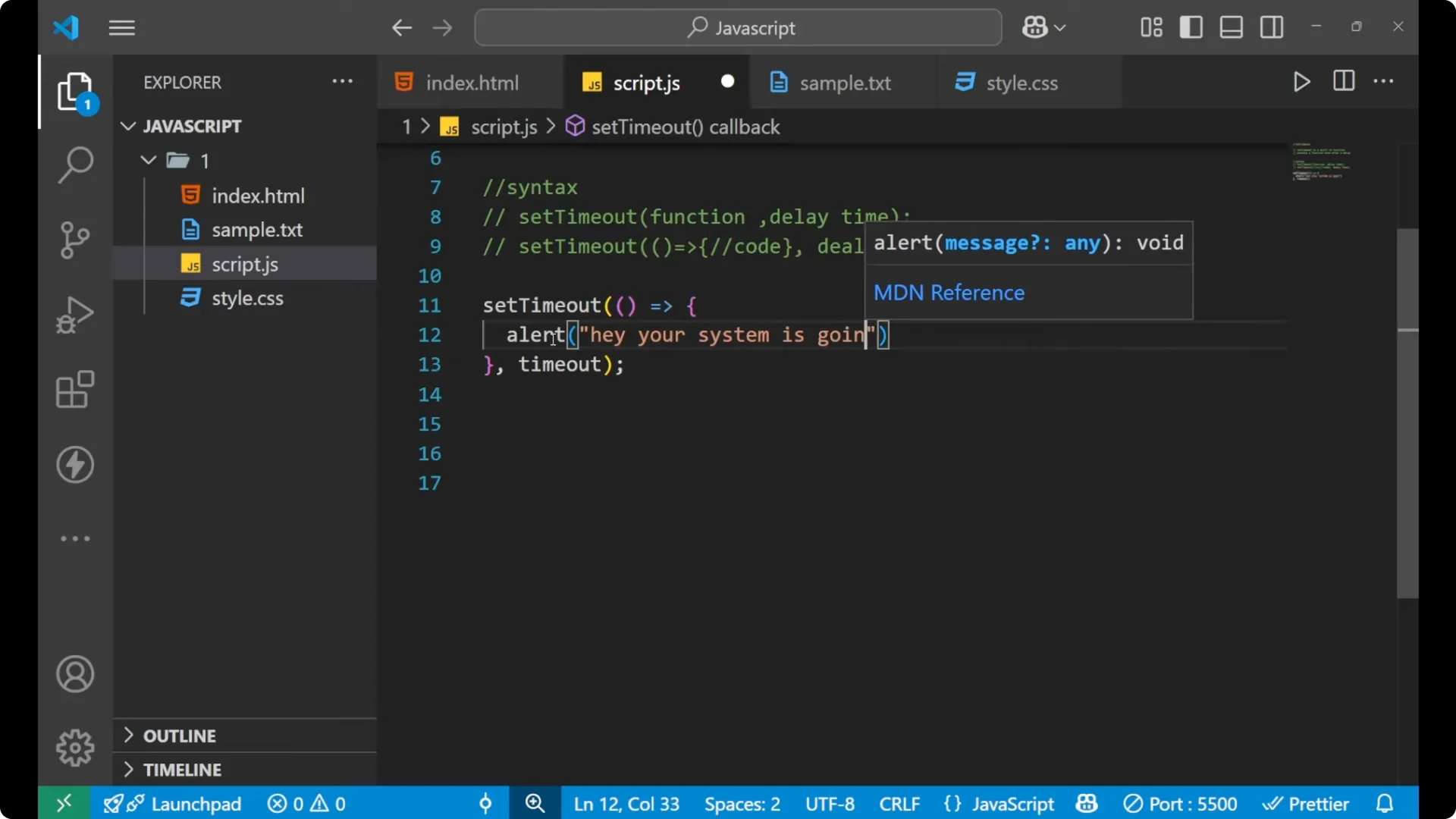 Mastering setTimeout in JavaScript: Effective Delays and Timers  26