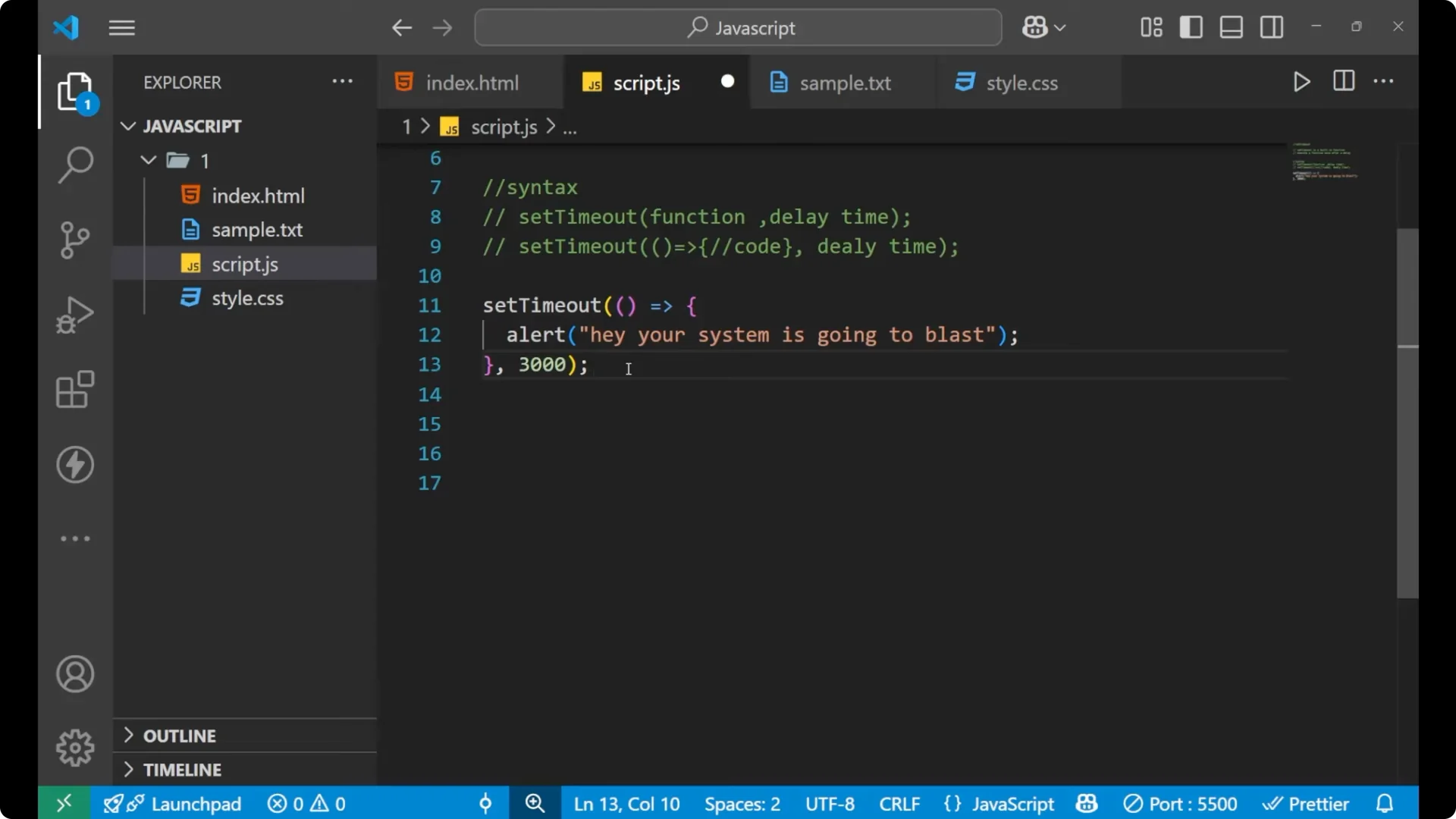 Mastering setTimeout in JavaScript: Effective Delays and Timers  27