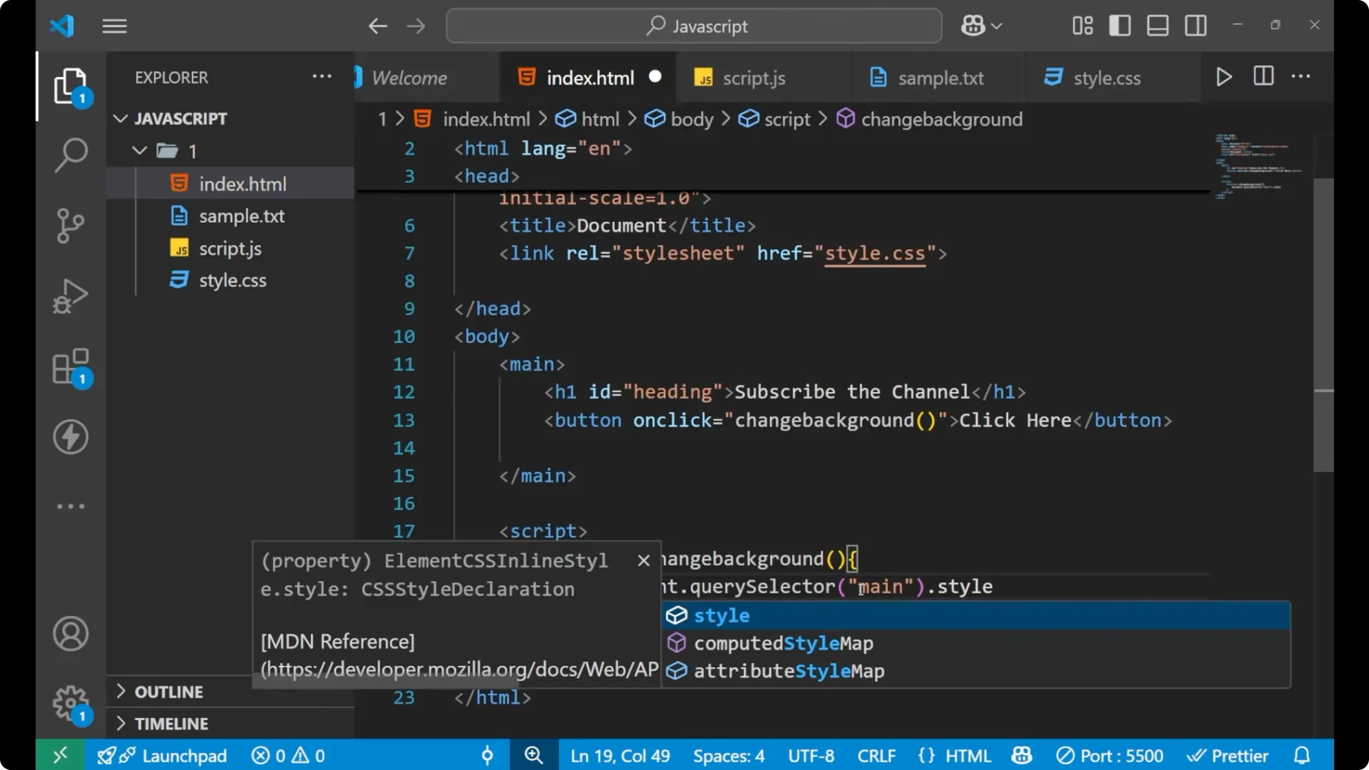 Unlocking the Power of JavaScript and CSS Together  11