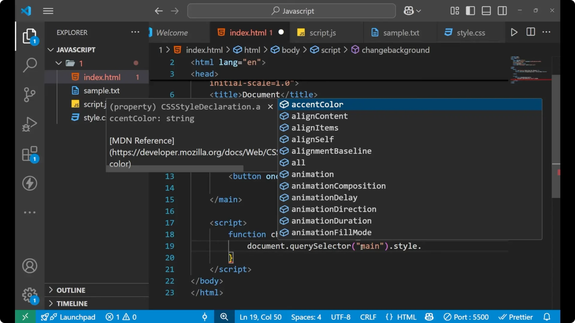 Unlocking the Power of JavaScript and CSS Together  12